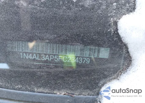 2015 Nissan Altima 2.5 Sl из США, поврежденный, VIN 1N4AL3AP5FC234379